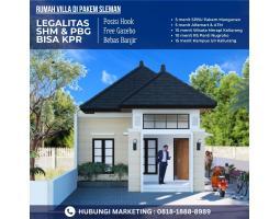 Dijual Rumah Homestay, Tipe 65, Pakem Asri, Lokasi Favorit Dekat UII, Wisata Kaliurang, SHM, Sleman - Yogyakarta