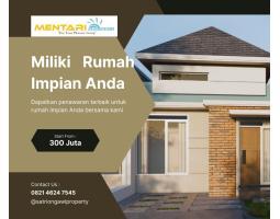 Edisi Terbatas Dijual Rumah Tipe 44 Baru Perumahan Syariah Kota Tanpa Bank - Ngawi 