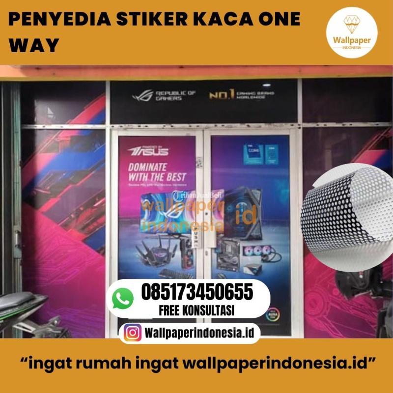 Penyedia Stiker Kaca One Way - Malang Kota