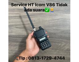 Servis HT Icom V86 Tidak ada Suara - Tangerang