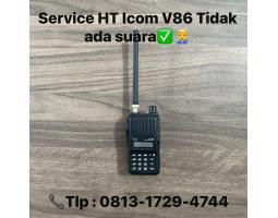 Servis HT Icom V86 Tidak ada Suara - Tangerang