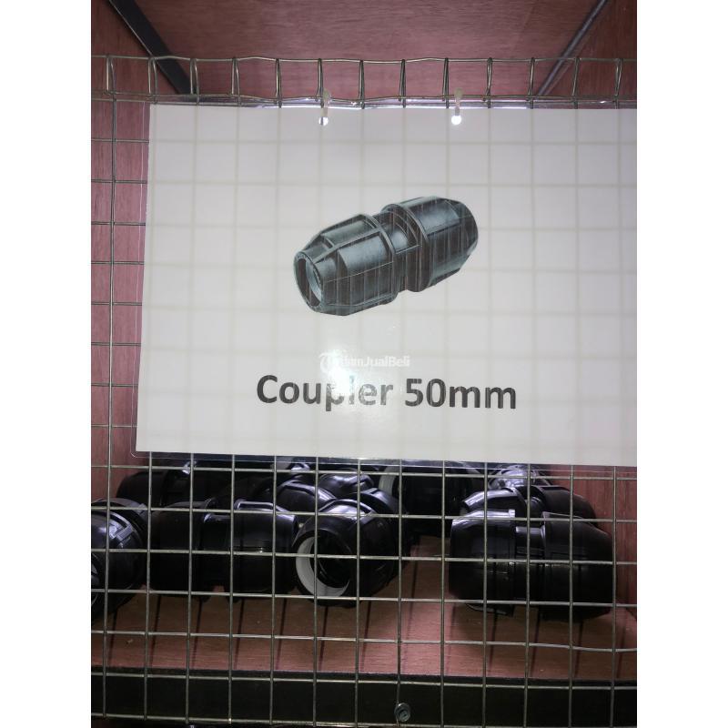 Pusat Fitting Hdpe Coupler Compression UK 20-110mm - Jakarta Timur