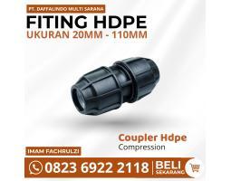 Pusat FItting Hdpe Coupler Compression UK 75mm - Jakarta Timur