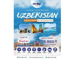 Paket Open Trip Uzbekistan 9H8M - Jakarta Pusat