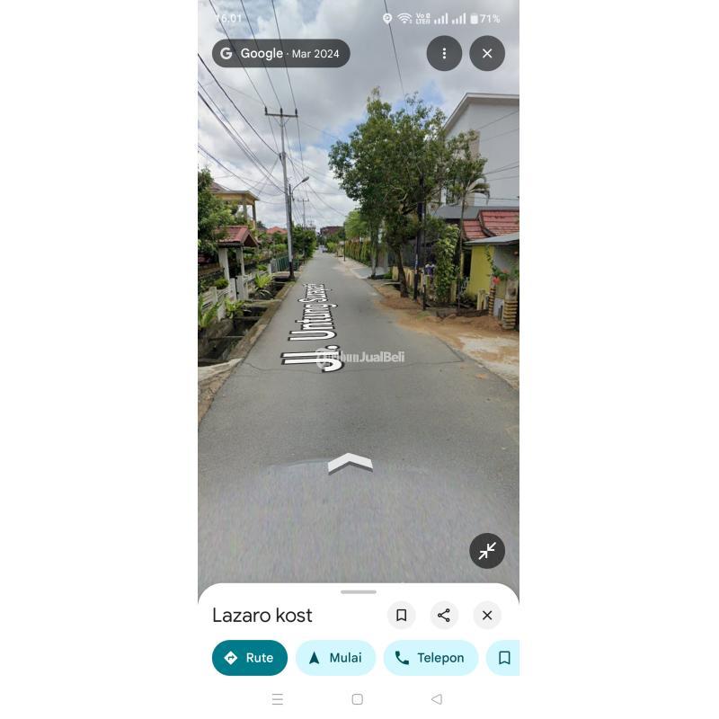 Dijual Kost Jalan Veteran Jalan Untung Suropati Ukuran 16x24 Nego - Pontianak