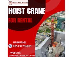 Rental Hoist Crane, Cepat dan Aman - Jakarta Utara