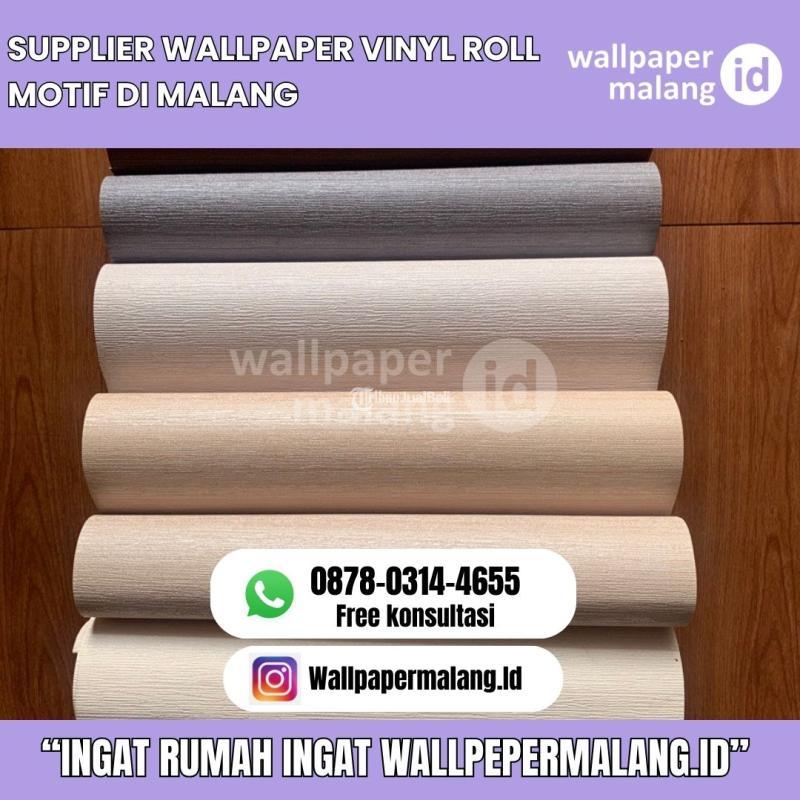 Wallpaper Vinyl Roll Motif - Malang