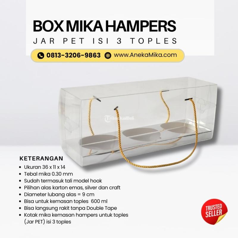 Grosir Kemasan Mika Transparan - Surabaya