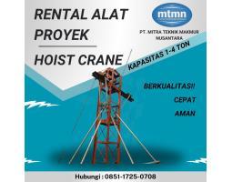 Sewa Hoist Crane Electric 1-2 Ton - Jakarta Pusat