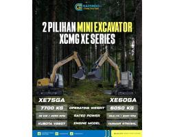 Mini Excavator CXMG XE75GA  Bergaransi dan Fullservice - Surabaya