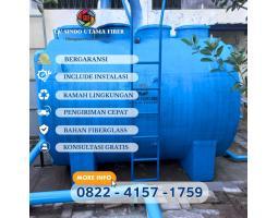 Pabrik Tangki Fiberglaass, Sedia Tangki STP IPAL - Temanggung 