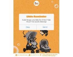 Jasa Laundry Baby Box di Ciriung  Qucex Laundry - Bogor 