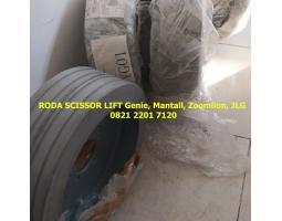 Roda Scissor Lift 15x5 Genie, Dingli, Mantall - Gresik 