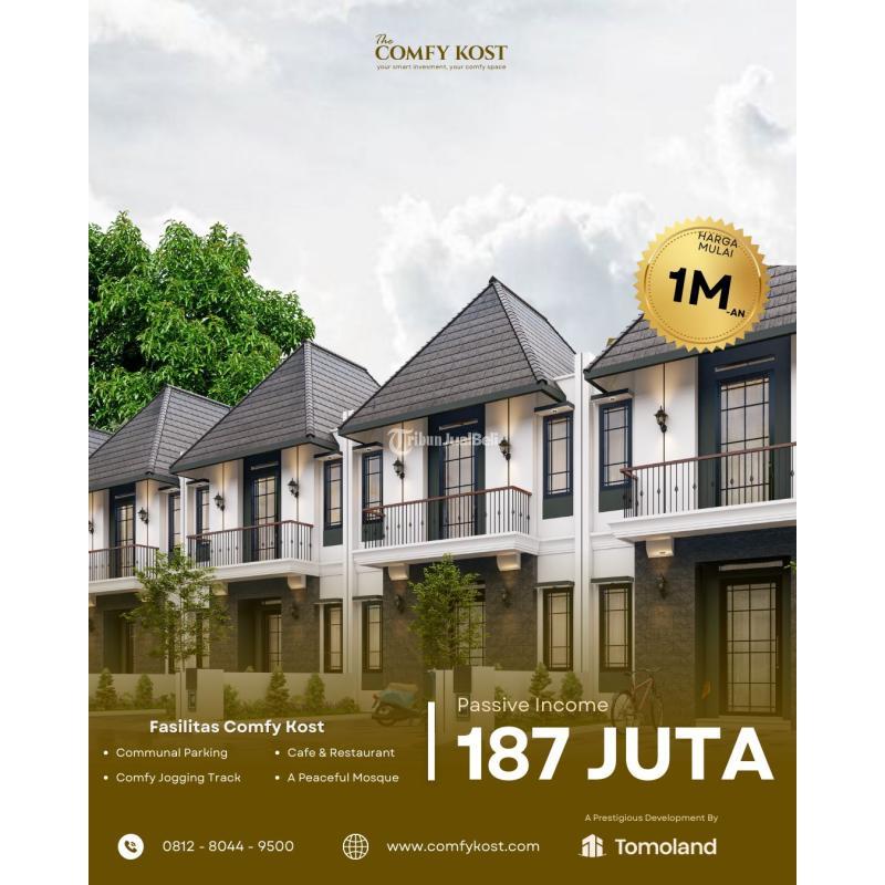 Dijual Kos Eksklusif, 8 Kamar, Investasi Kost Modern, Fasilitas Premium, Lokasi Pusat Kota - Malang