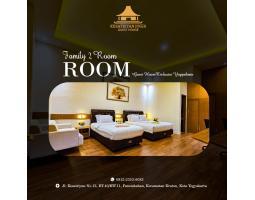 Disewakan Guest House, 17 Kamar, Fasilitas Lengkap, Dekat Malioboro, Kesatriyan Jogja Guest House - Yogykarta