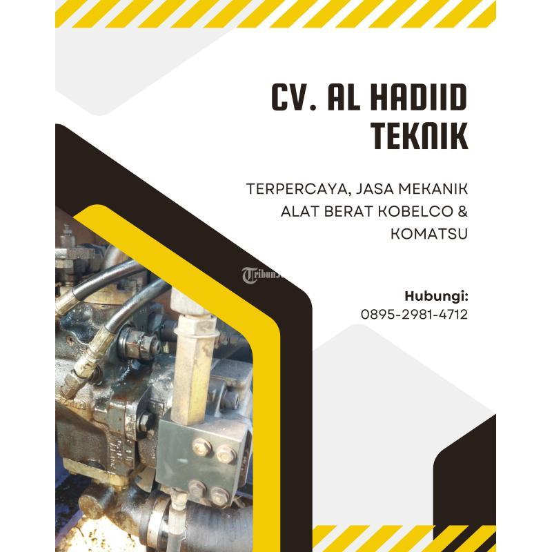 Service Alat Berat Excavator Kobelco - Flores Timur