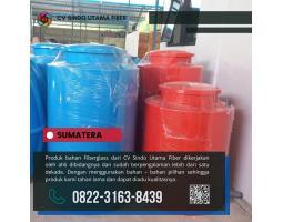 Drum air Fiber dan Cylindrical Water Tank Kaya Bola Kuat Seperti Baja - Solok