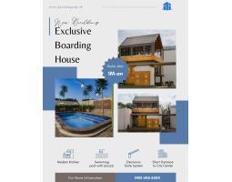 Dijual Rumah Kost 8 Kamar Dekat UB Tipe 72 SHM - Malang 