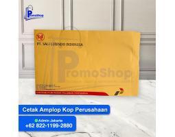 Buat Amplop Custom Nama Perusahaan Harga Terjangkau Di Percetakan Promoshop - Jakarta Timur 