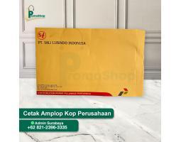Buat Amplop Custom Nama Perusahaan Harga Terjangkau Di Percetakan Promoshop - Surabaya 