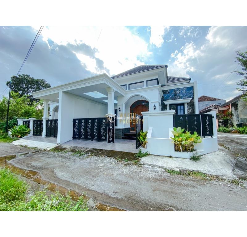Dijual Rumah Gaya Klasik Posisi Hook Tipe 100 3KT 2KM - Sleman
