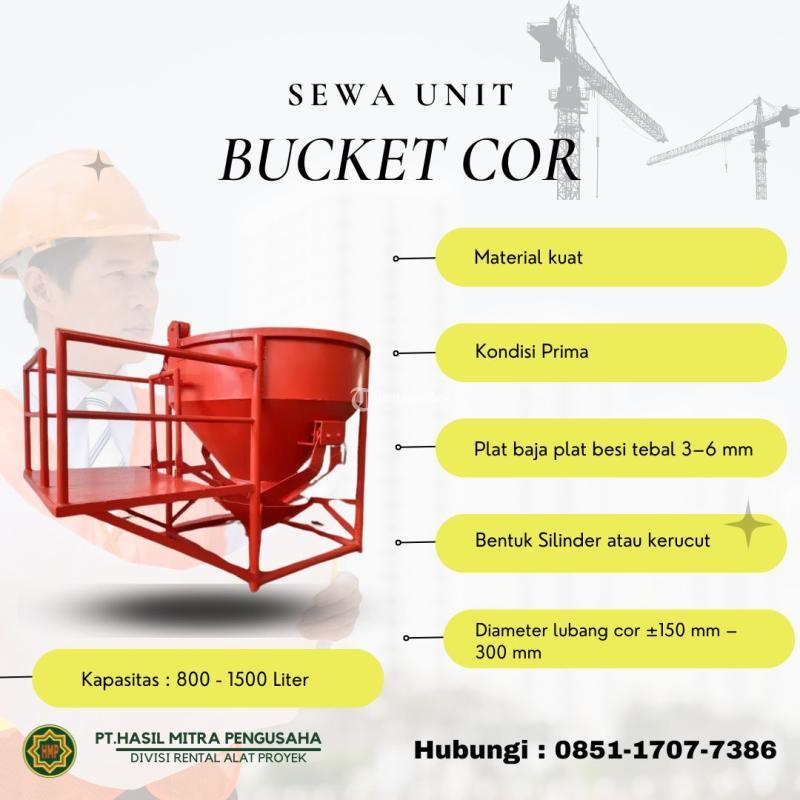 Sewa Bucket Cor 800-1500 Liter - Pamekasan