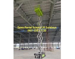 Sewa Scissor Lift 16m, Boom Lift 16m, Manyar - Gresik