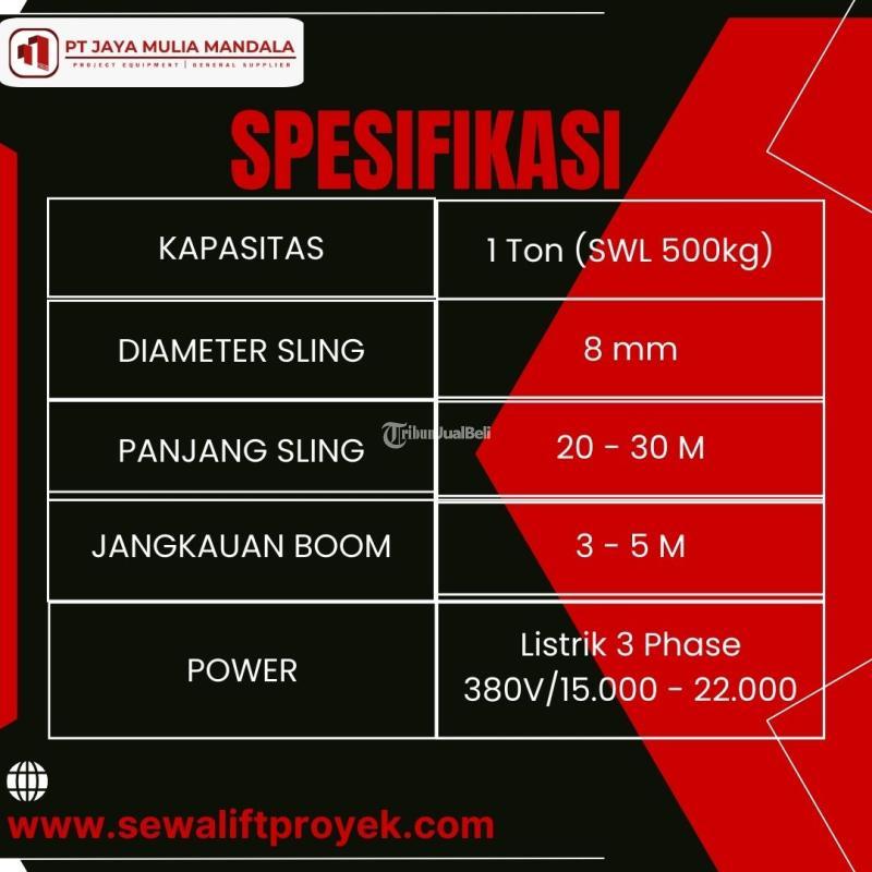 Sewa Mini Crane - Banten