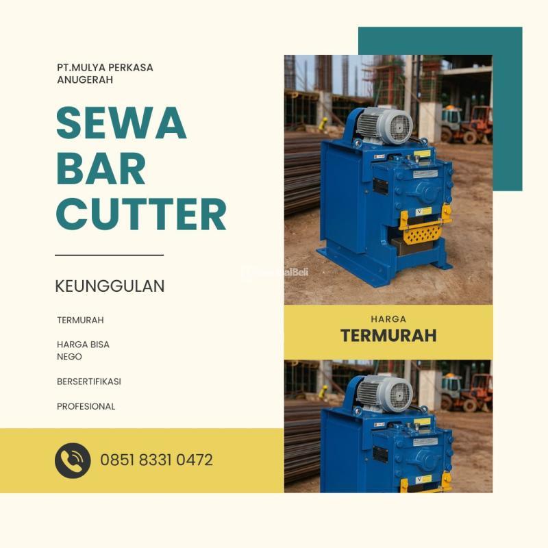 Sewa Bar Cutter Besi 8-42mm Berkualitas - Cirebon