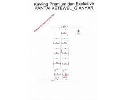 Dijual Tanah Murah, Luas 100m2, SHM, Dekat Pantai Ketewel, Akses Jalan 5 Meter, Gianyar - Bali