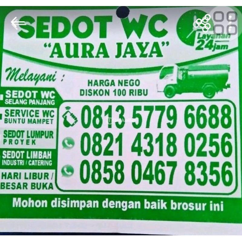 Jasa Sedot WC Jepon Termurah - Blora