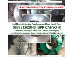 Mesin Vulkanisir Ban Truk Mobil Sepeda Motor dan Mesin Kerok Ban - Malang 