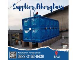 Tangki Panel Fiberglass Besar Bukan Fiber Biasa - Denpasar