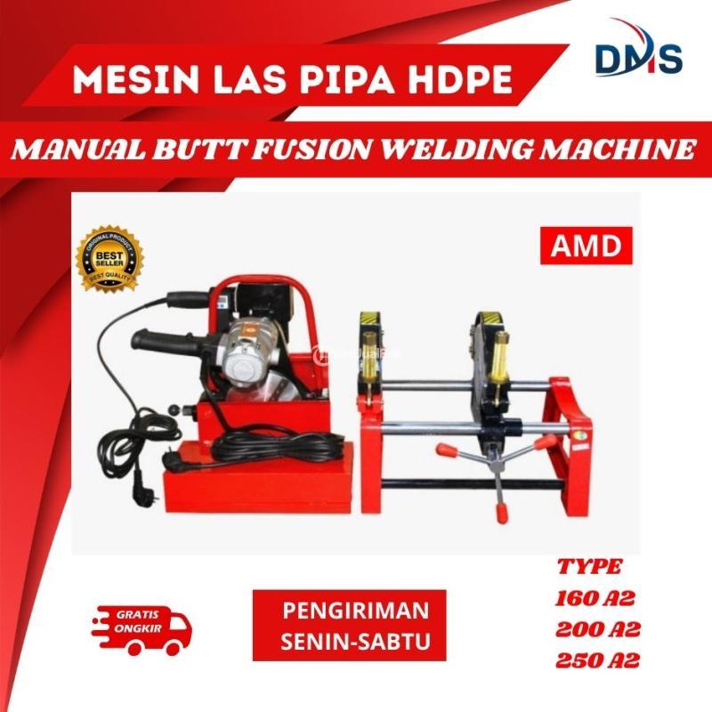 Mesin Hdpe Manual 160mm 4 Clamp Stok Ready - Jakarta Timur 