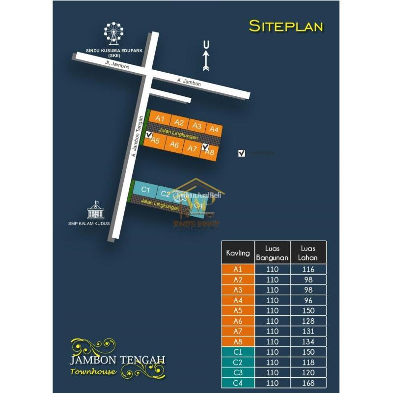 Dijual Rumah 2 Lantai di Kricak Tegalrejo Mlati Tipe 110 - Sleman