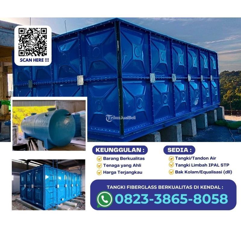 Pusat Tangki Fiberglass Terpercaya, Tangki Panel FRP - Kebumen