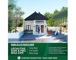 Dijual Rumah Pakem Asri di Sleman Lokasi Favorit 10 Menit Kampus UII, Wisata Kaliurang - Sleman