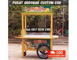 Pengrajin Gerobak Buah Klirong Free Ongkir - Kebumen 
