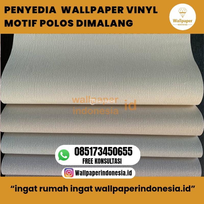 Penyedia Wallpaper Vinyl Motif Polos - Malang