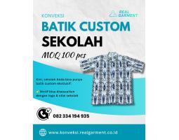 Batik Sekolah Custom Sekolah - Gorontalo Kota