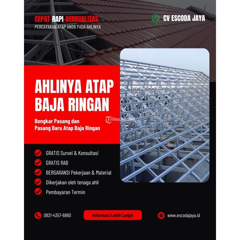 Jasa Pasang Atap Rumah Gratis Survey - Surabaya