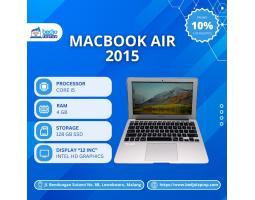 Laptop Macbook Air 2015 RAM 4GB SSD 128GB Second - Malang