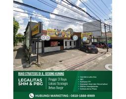 Jual Tempat Usaha 120 m2 Siap Huni Tepi Jl Gedongkunin Dkt Gembira Loka,Balai Kota Jogja SHM - Yogyakarta