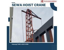Sewa Hoist Crane Rental Hoist Crane Cepat dan Aman - Bitung 