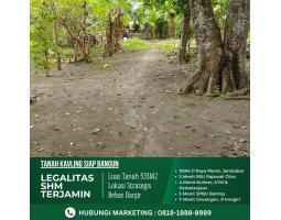 Dijual Tanah Bisa Buat Kavlingan Strategis di Banguntapan 10 Menit Giwangan Dekat Kota - Bantul