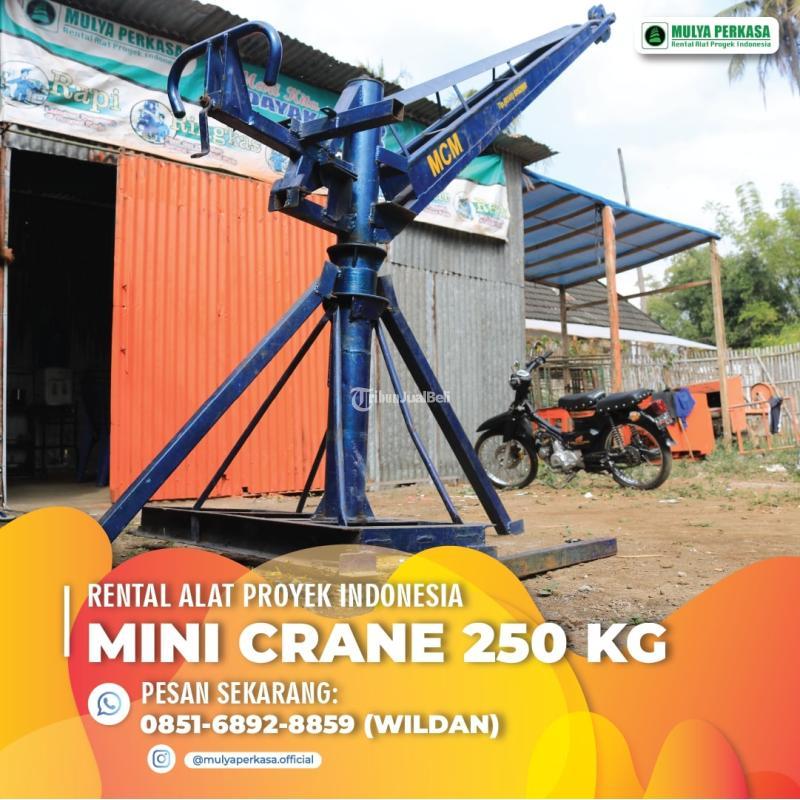 Sewa Mini Crane Angkat Material Proyek 12 Ton - Tulungagung  