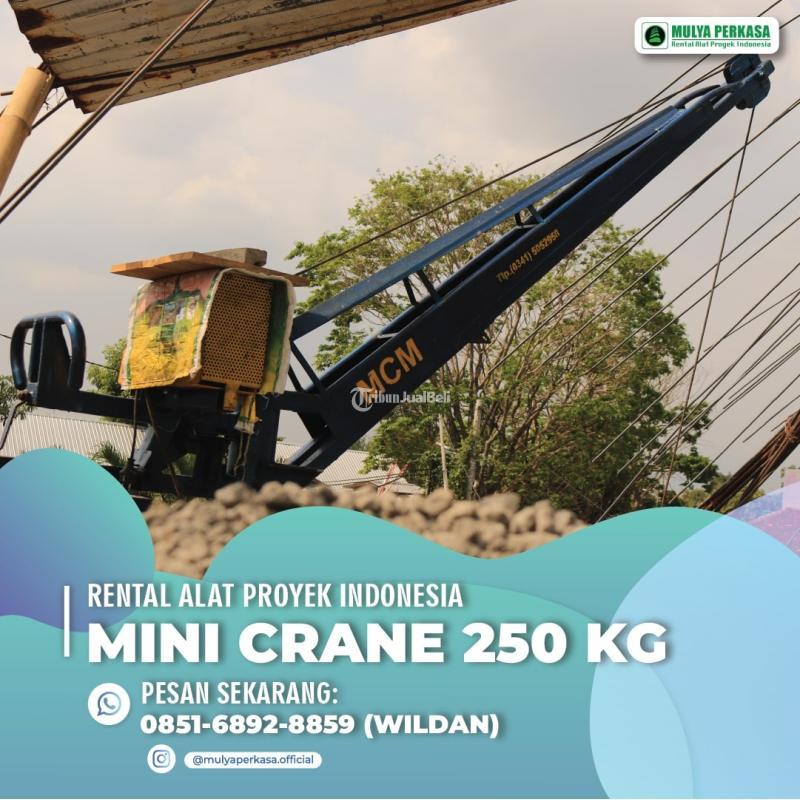 Sewa Mini Crane Surabaya Angkat Material Proyek 1-2 Ton - Surabaya