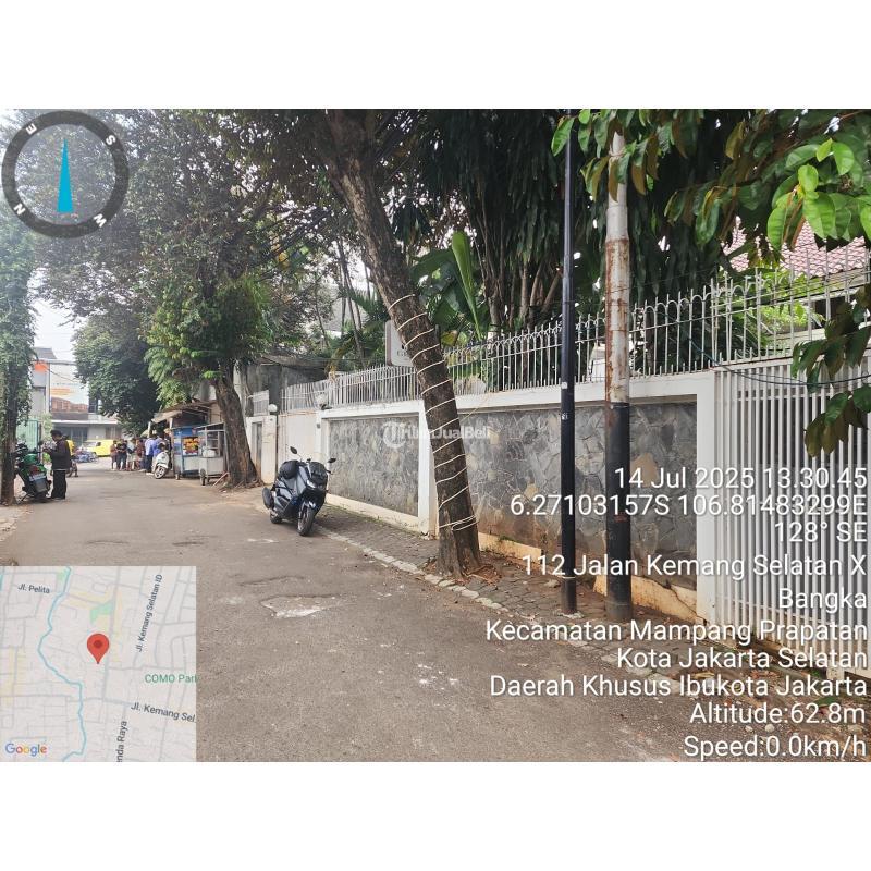 Dijual Rumah 2 Lantai SHM Cash Only di Kemang Selatan, Mampang Prapatan - Jakarta Selatan