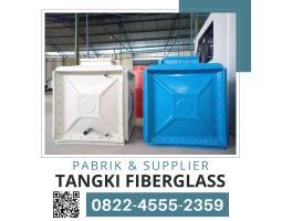 Tangki Fiberglass Tahan Cuaca Ekstrem - Belitung Timur