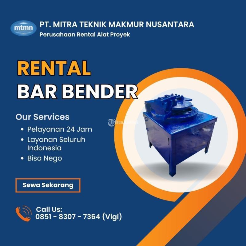 Sewa Mesin Bar Bender Kapasitas 832mm - Pasuruan Jawa Timur 